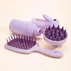 1/2pcs set Scalp Massage Comb Hollow Out Comb Shampoo Massage Brush For Bath Hair Washing Spray Bottle Salon Hairdressing Tools 2