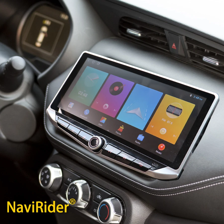 

Автомобильный мультимедийный видеоплеер с Qled-экраном 10,88 дюйма, радио, GPS, Android, для Nissan Kicks 2017, стерео-навигация, головное устройство для Carplay