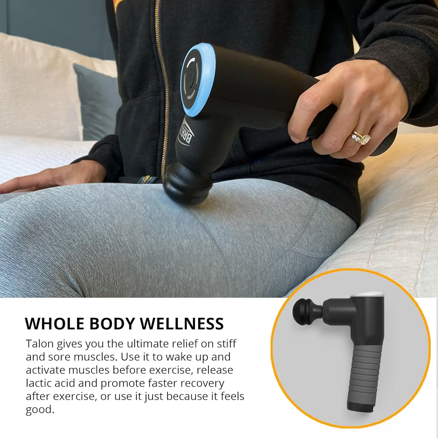 Holder System - Deep Tissue Muscle Massager with Arm Attachment for Whole Body 3