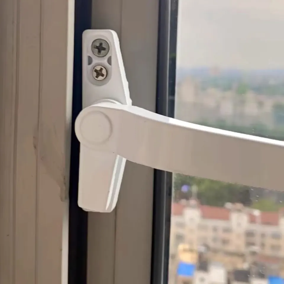 Manija De Ventana De Diseño Cerradura Con Cerradura Pomo De Balcón 4X