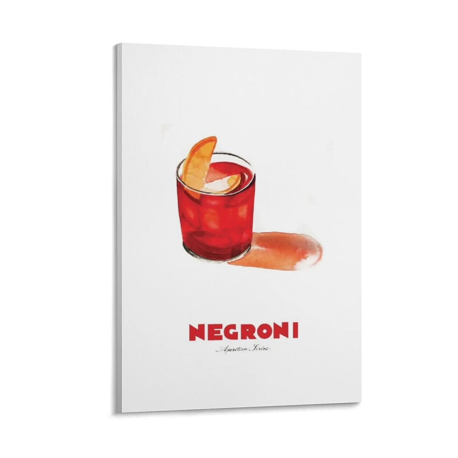 

Negroni Cocktail Canvas Painting home and decoration large paintings modern living room decoration bedroom decor