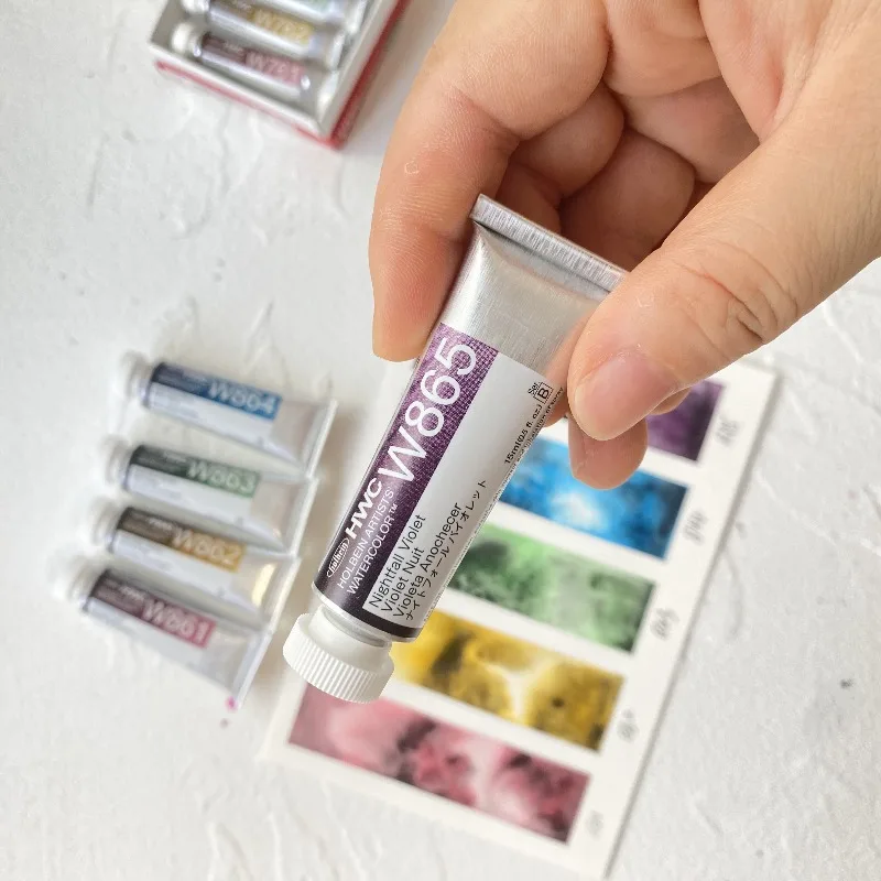 Neue Holbein Künstler Precipitated Aquarellfarbe 5 Ml/15 Ml Nightfall Farbe Professionelle Anfänger Malerei Malerei Kunstbedarf S1B71Be98E9C64207Abca1555719D8F6Cz