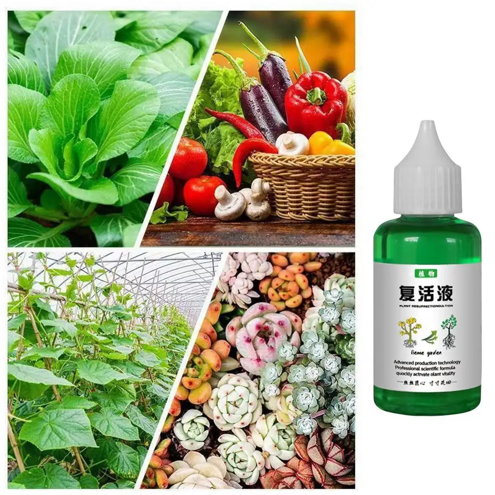 Description Picture 6 of itemResurrection Liquid For Plants 50ml Flower Fruit Vegetable Fertilizers Fertilizing Liquid Concentrate Plant Resurrection Liquid