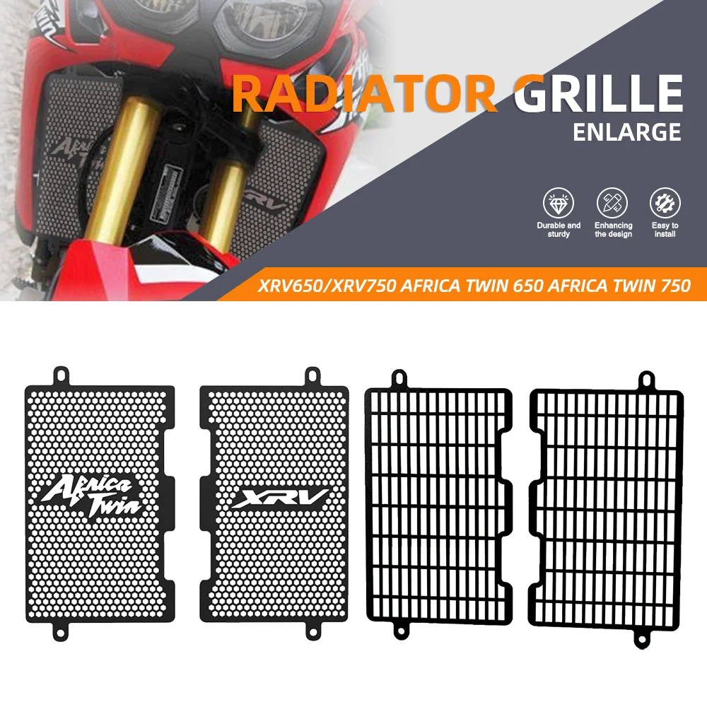 

Radiator Grille Guard Cover Protection For Honda Africa Twin XRV750L XRV750 1990-2002 XRV 650 750 Africa Twin XRV650 1988 1989