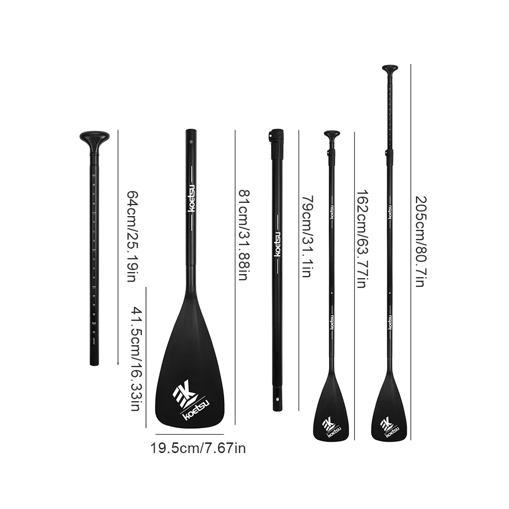 3-Piece Adjustable SUP Paddle 6