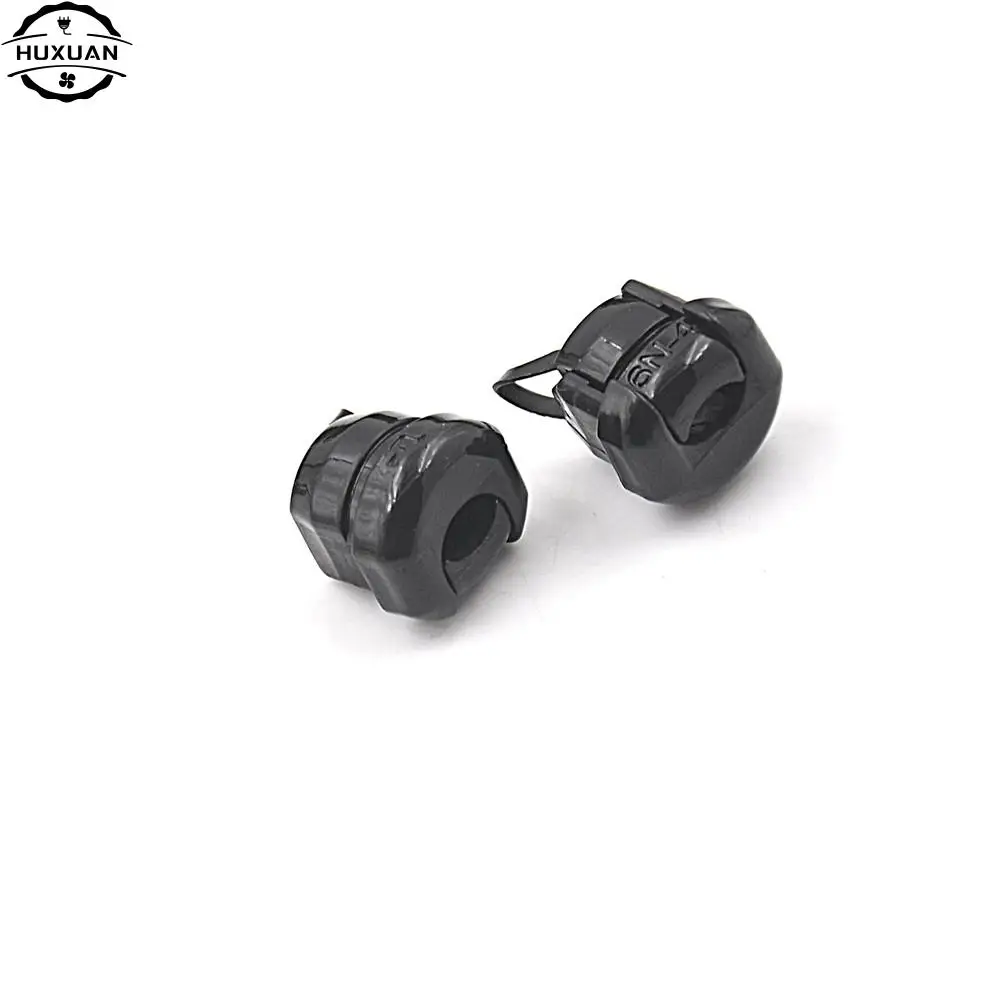 20pcs/lot 6N-4 Strain Relief Bushing SJT 18AWG T = 0.5~1.6mm Nylon Black,strain relief bushing