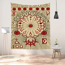 

Ancient Egypt Picture Wall Tapestry Abstract Painting Window Hanging Tapestries Home Sofa Decorative Tapete Bedroom Yoga Blanket