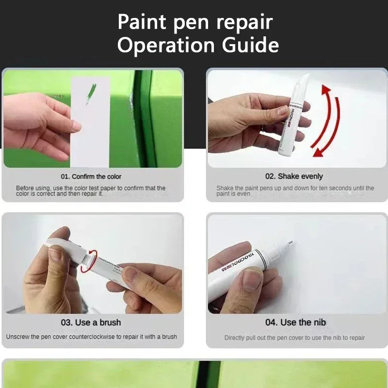 For BYD Seal U 2023-2025 Paint Repair Pen Touch Up Scratch Remover DIY Auto Accessories 4