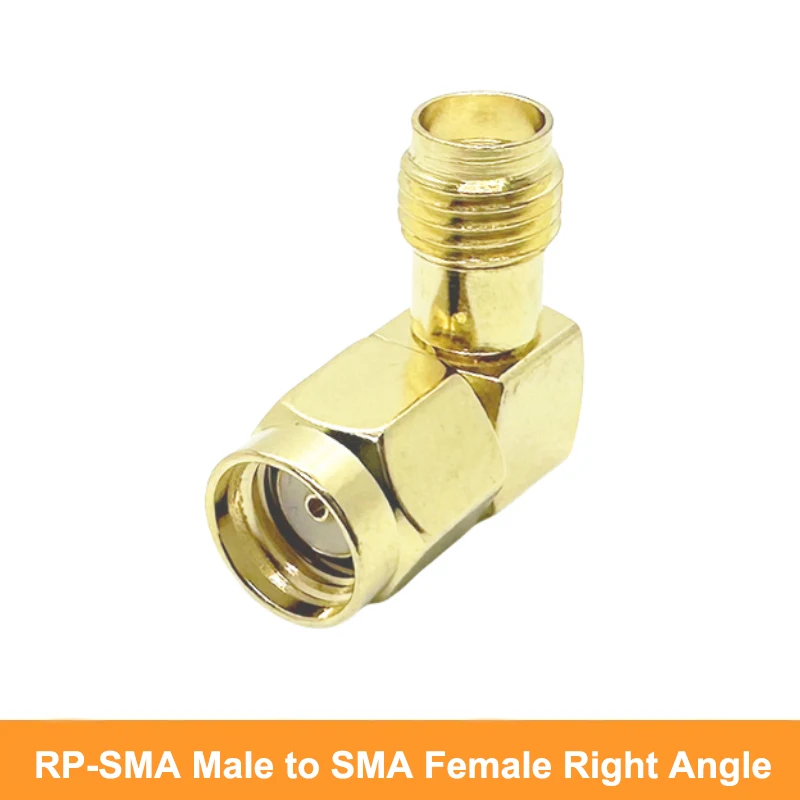 Adaptateur SMA 90° angle droit pour drone FPV, 4 couleurs