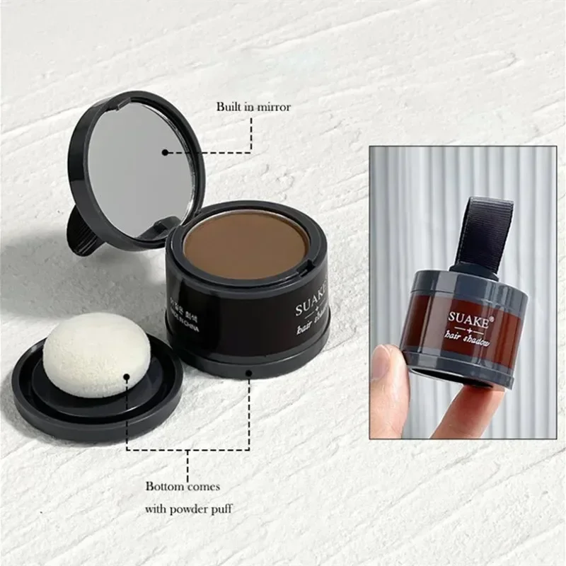 Unisex Hair Loss Product Hairline hair building powder Natural Cover 4g Hairline Shadow Makeup