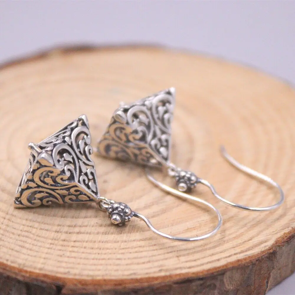 

Серьги-подвески из серебра 925 пробы