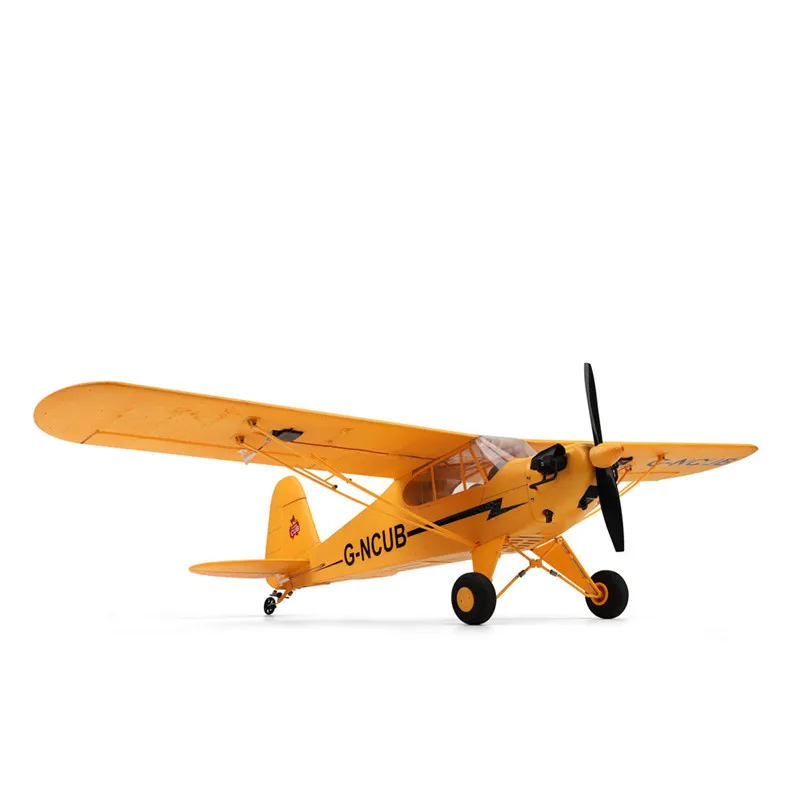 2024 J3-CUB Upgrade WLtoys A160 RC Airplane 5CH Remote Control Plane 3D/6G 1406 Brushless Motor Outdoor Foam Fixed-wing aircraft 2