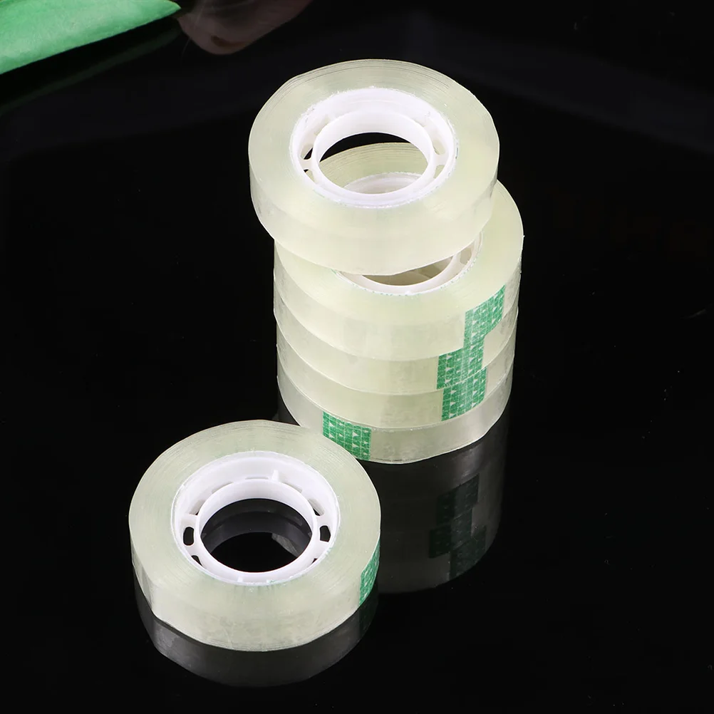 

24 Rolls Clear Transparent Tape Refills Tape for School Office