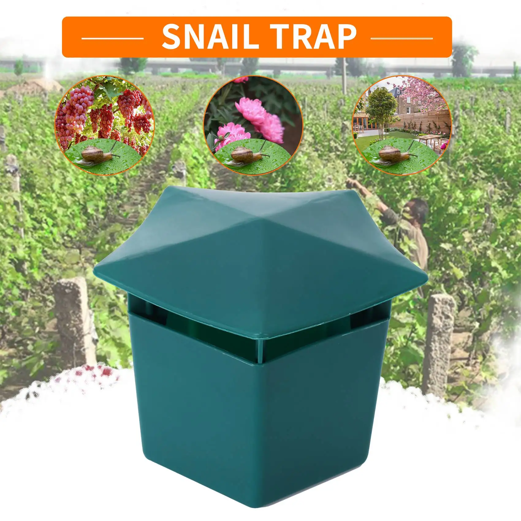 8 Pieces Beer Snail Traps Catch Slugs Snails
