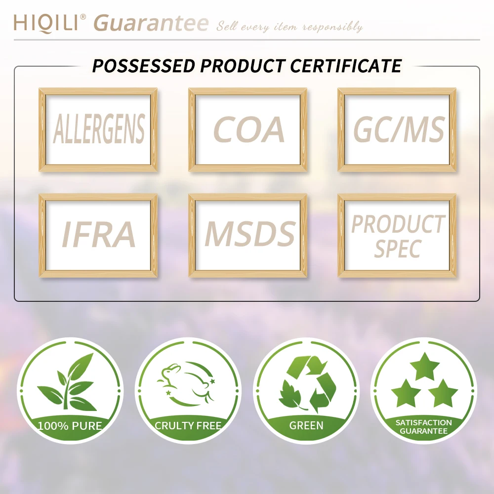 HIQILI 100ML Essential Oils ,Premium Pure Natural for Aromatherapy | Humidifier, Massage,Diffuser, Skin & Hair Care,Perfume DIY