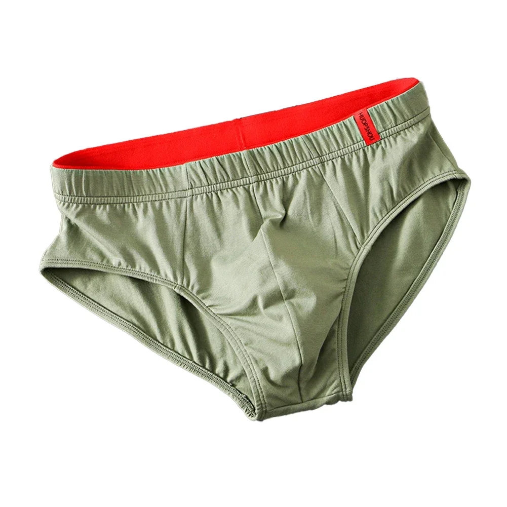 Men Underwear Mens Sexy Underwear Summer Shorts Men's Panties Breathable Elastic Briefs Cotton Low Waist Underpants Solid Soft Swim Trunks