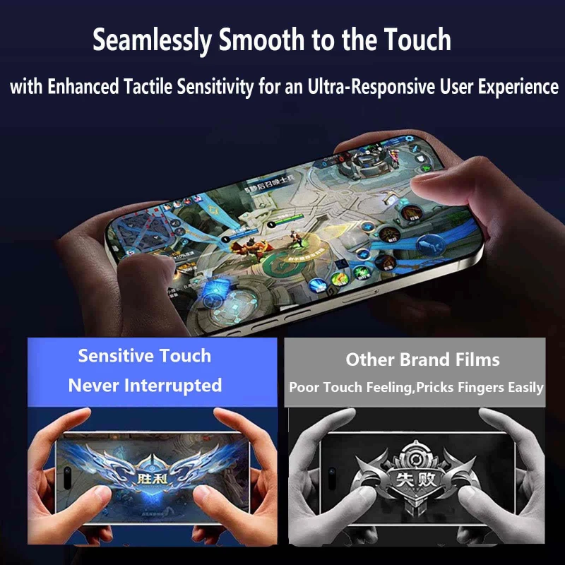Premium 4-Pack HD Hydrogel Screen Protector Film