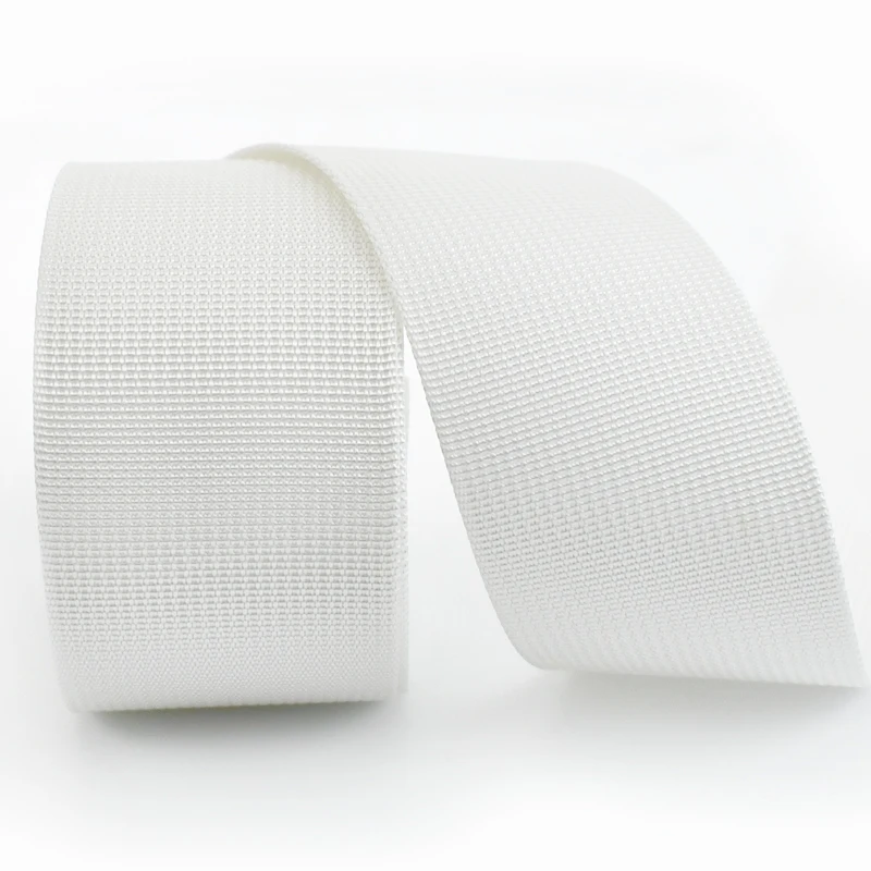Durable Nylon Webbing Roll for Bag Strap and Decorative Accessories, 5M x 20-50mm