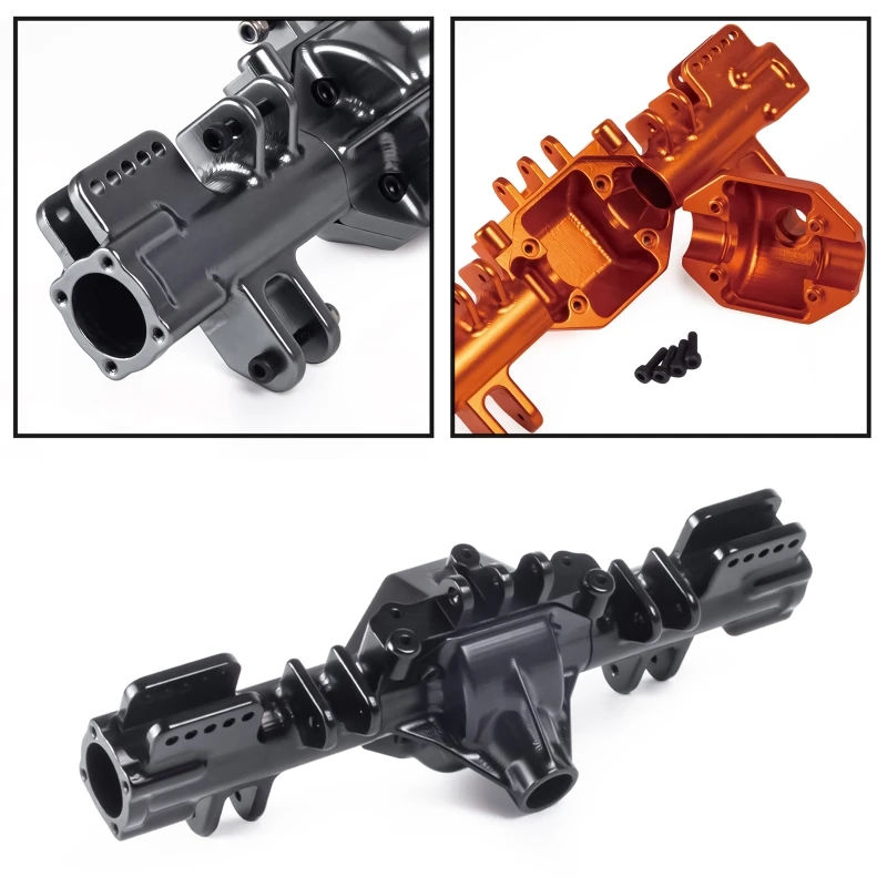 Upgraded Axle Housing 1/8 Rc Crawler Bridge Shell Compatible With 1/8