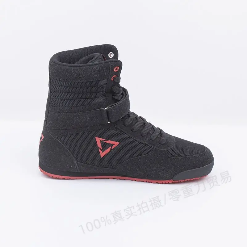 New Professional Boxing Shoes Men's Boxing Sneakers Women's Kids Fighting Shoes Outdoor Lightweight Wrestling Sneakers