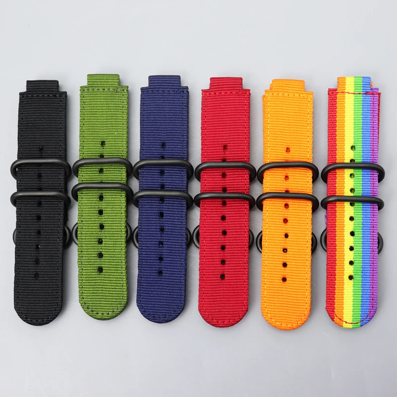 Zulu Cinturino In Nylon Per Casio G-Shock Gm-110 Gm-2100 Ga-110 2100 Dw-5600 Cinturino In Tela Da Uomo Con Fibbia In Acciaio Inossidabile 16Mm