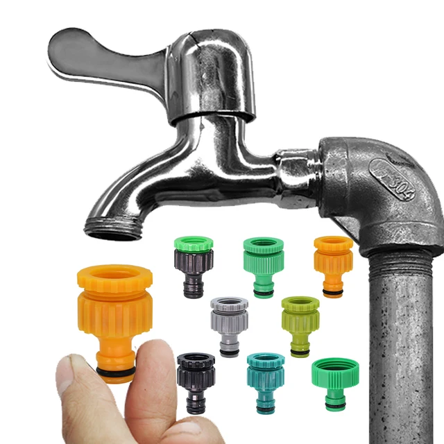 8Style 16 Mm 1/2 "3/4" 1 "Gyors Csatlakozó Kerti Tartozékok Tömlő Adapter Csatlakoztatás Javító Cső Illesztő Cumi Öntözőcső - Image 6