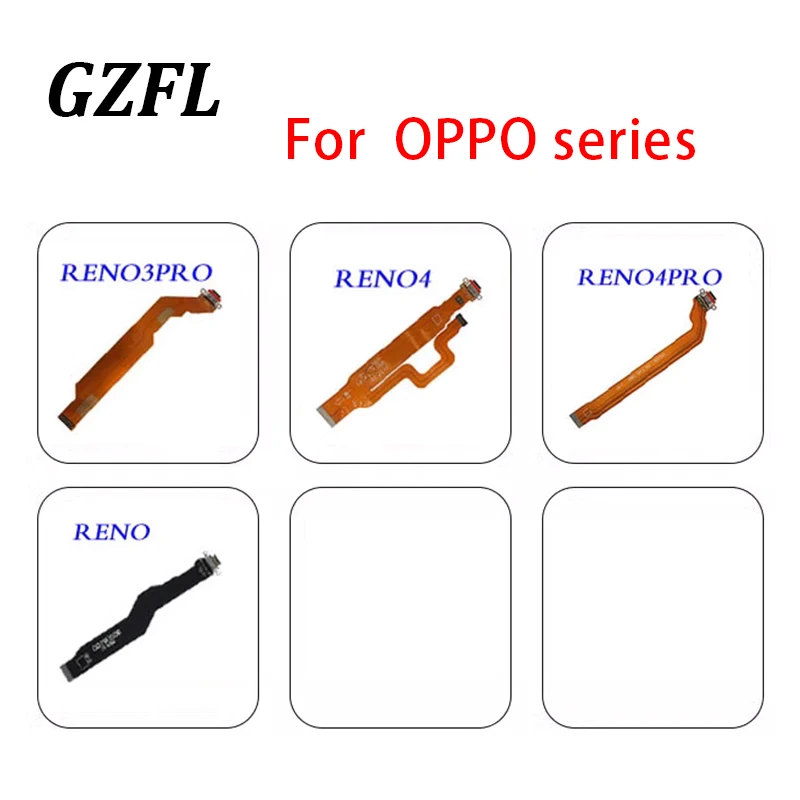 

USB Charging Dock Flat Cable For OPPO reno3PRO 4 reno4PRO tail plug cable charging cable interface