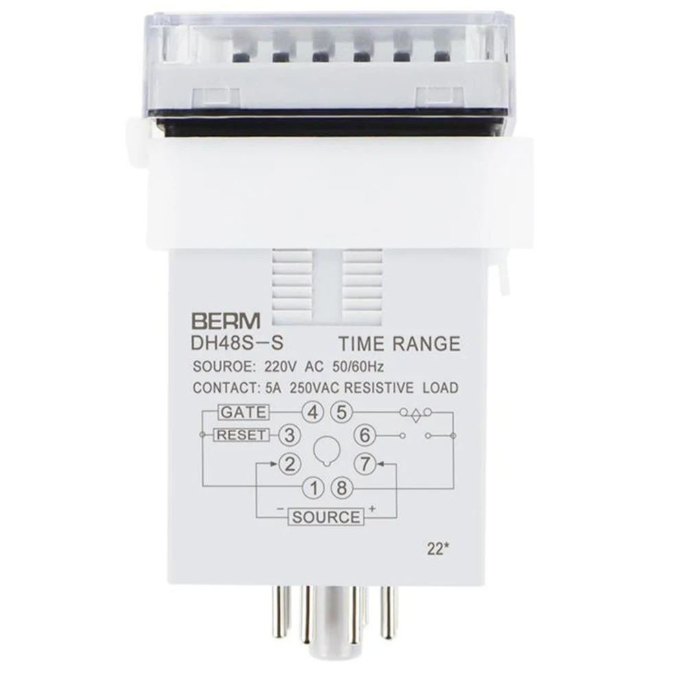 Berm DH48S-S  ÷,   Ŭ Ÿ , 2Z 1Z  AC220V 380V  DC24V,  , 0.1s-99 ð