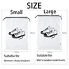 Shoes Storage Bag Clear Drawstring Dustproof Pouch Travel Shoes Organizer Transparent Shoe Packing Bag Portable Hanging Pouch 6