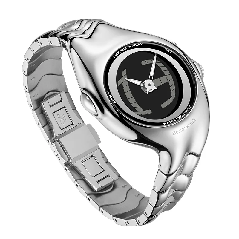 IB DESIGN Unique Metal Watches Retro-futuristic BENLY