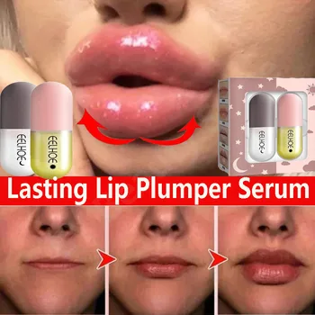 Lasting Lip Plumper Serum Increase Lips Elasticity Instant Volumising Oils Reduce Fine Lines Moisturizing Nourish Sexy Lip Care 1