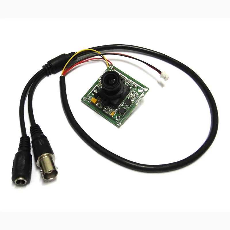 600Tvl Ccd 4127 + 911 Ir Color Cctv Camera Board Pcb Mainboard Analogico Con Obiettivo