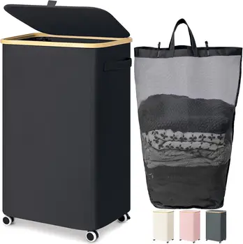 Rolling Laundry Hamper 1