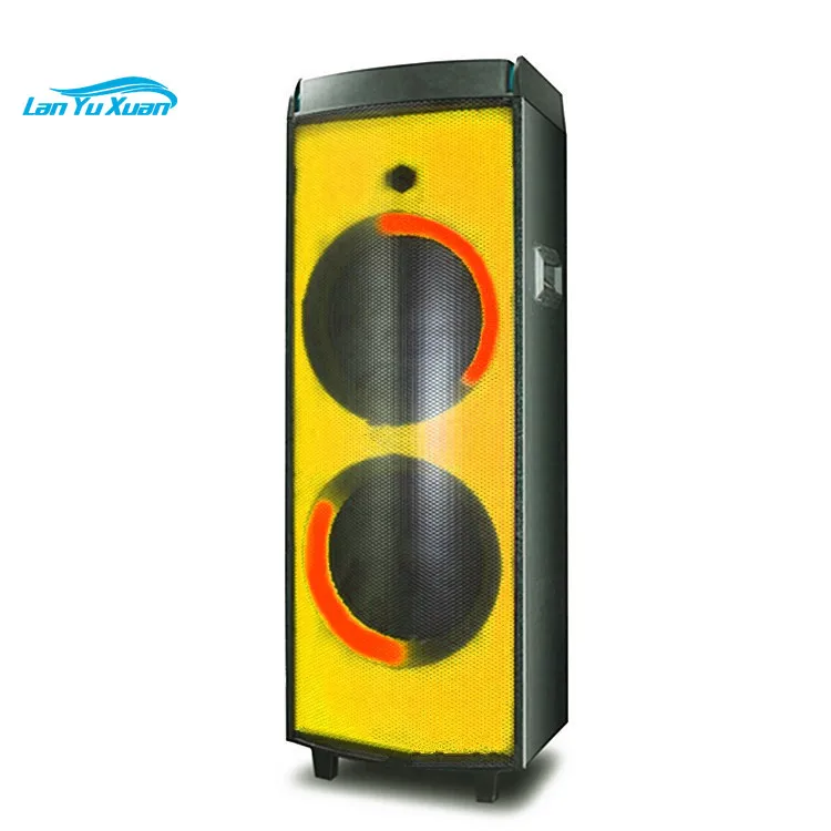 

LINGE 12' inch party box 1000 PA Light shows Powerful blue tooth speaker with dynamic lighting effects