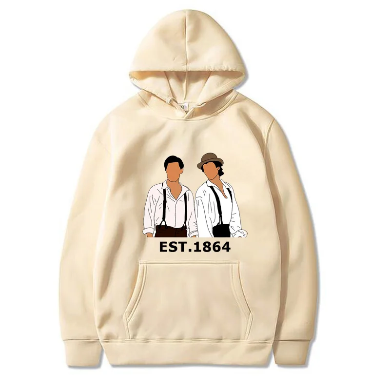 

Hoodie motif The Vampire diari Hoodie Pria Wanita Hoodie Harajuku Sweatshirt ukuran besar pakaian jalanan pullover pakaian