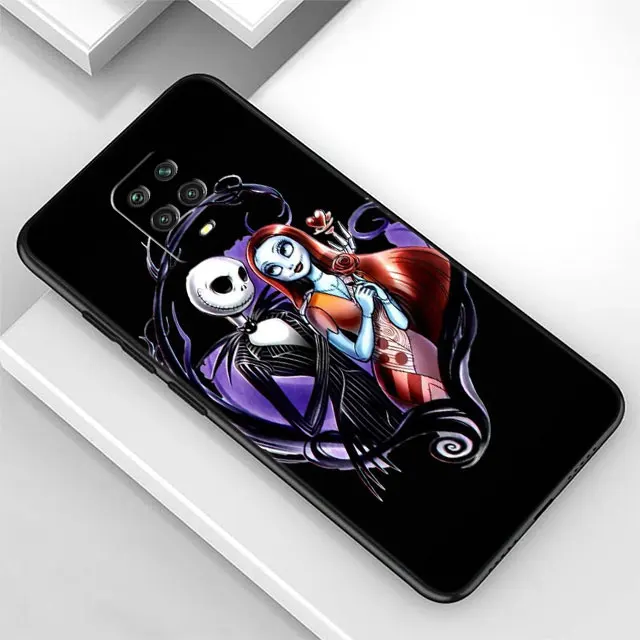 thumbnail image 1 of Funda para Xiaomi Redmi Note 11 10 Pro 12 12S 9S Funda para teléfono 9 8 8T 7 12C 10C 9A 9i 9C 13 A1 Shell Jack Pesadilla antes de Navidad, 1 of 5