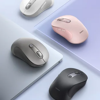 【New Upgrade】Baseus Rechargeable Wireless Mouse Type-C Charging Bluetooth 5.2 4000 DPI Computer Laptop Mute Mice Ergonomic Mouse 6