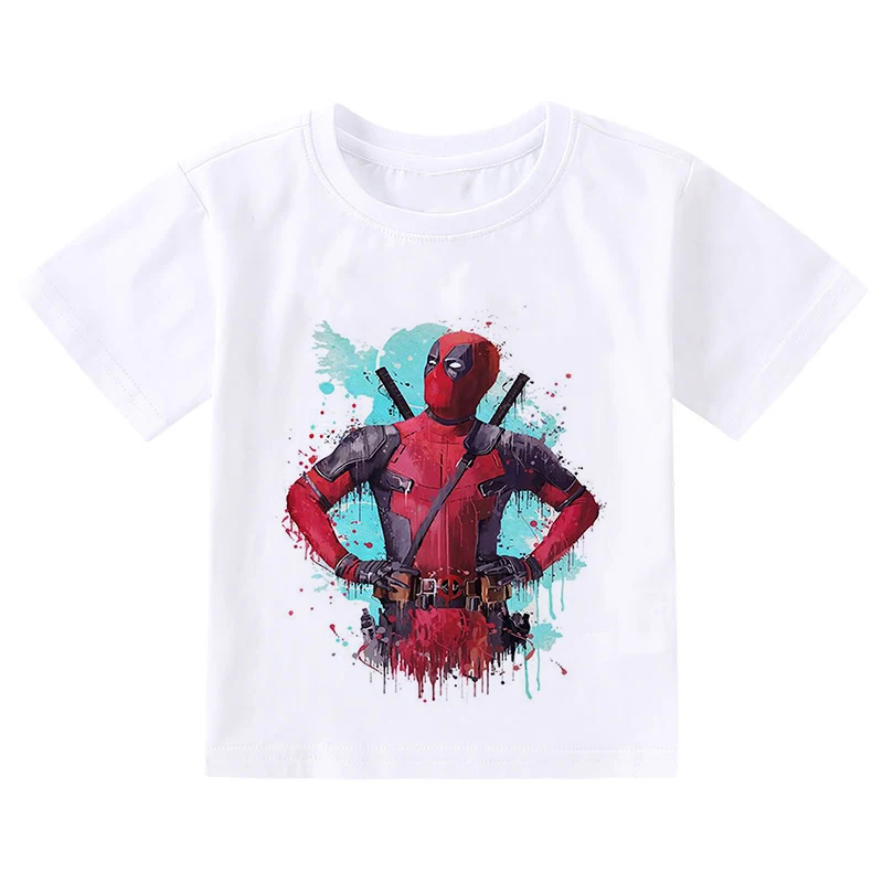 New Disney Hulk Iron Man FashionT-shirt For Boys Clothing Short Sleeve Print Cartoon Style Summer Anime 2-9Y Tee Top Gift Tshirt cool kid t shirt