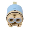 Fit For Most Sink Faucets Lever Tap Mixer Tap Cartridge Bathroom Kitchen 35/40mm Ceramic Disc Durable Fittings 2