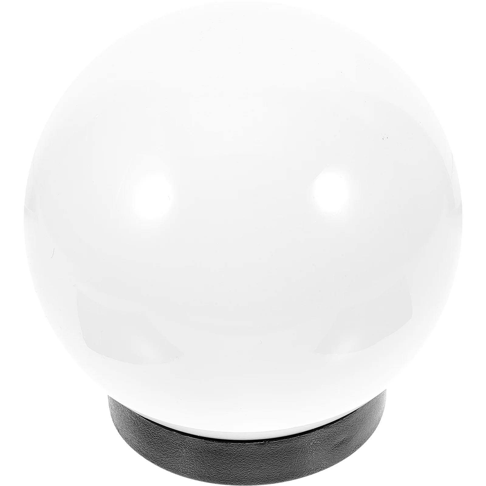

Lamp Globe Shade Light Globes Round Outdoor Ceiling Lampshade Post Shades Fixture Replacement Tablewall White Plastic Cover
