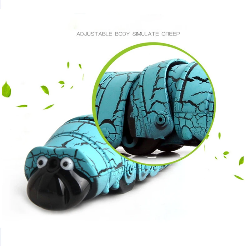 RC robot Toys Electric Caterpillar Remote Control Animals Tricky Spoof Reptiles Infrared Insect Ghost Pet Hobby Gift Toy For Kid 6