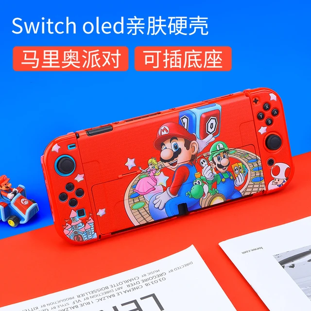 Étui de protection de jeu Super Mario pour Nintendo Switch, housse