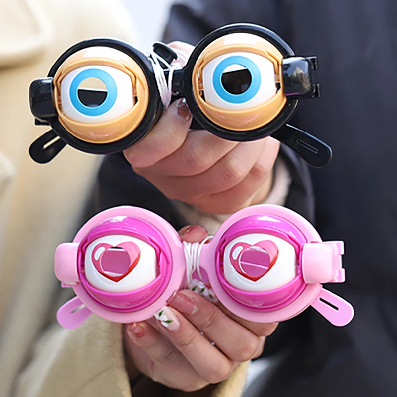 Funny Googly Eyes Glasses Shaking Eyes Sunglasses Toys Googly Eyes