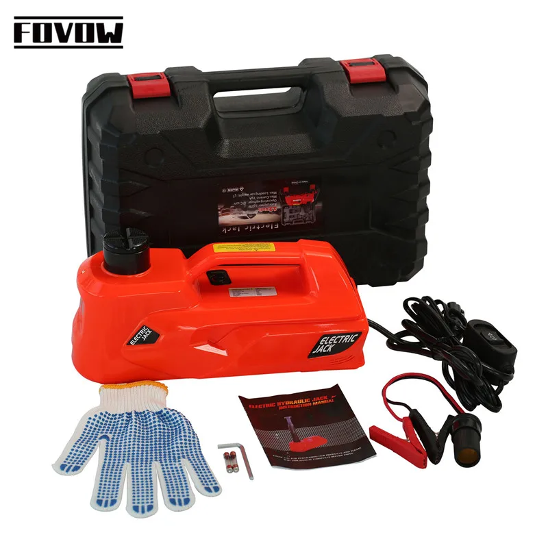 5T 12V Electric Car Jack Hydraulic Electric Jack floor Lifting SUV Garage Emergency Equipment Auto Car Repair Tools