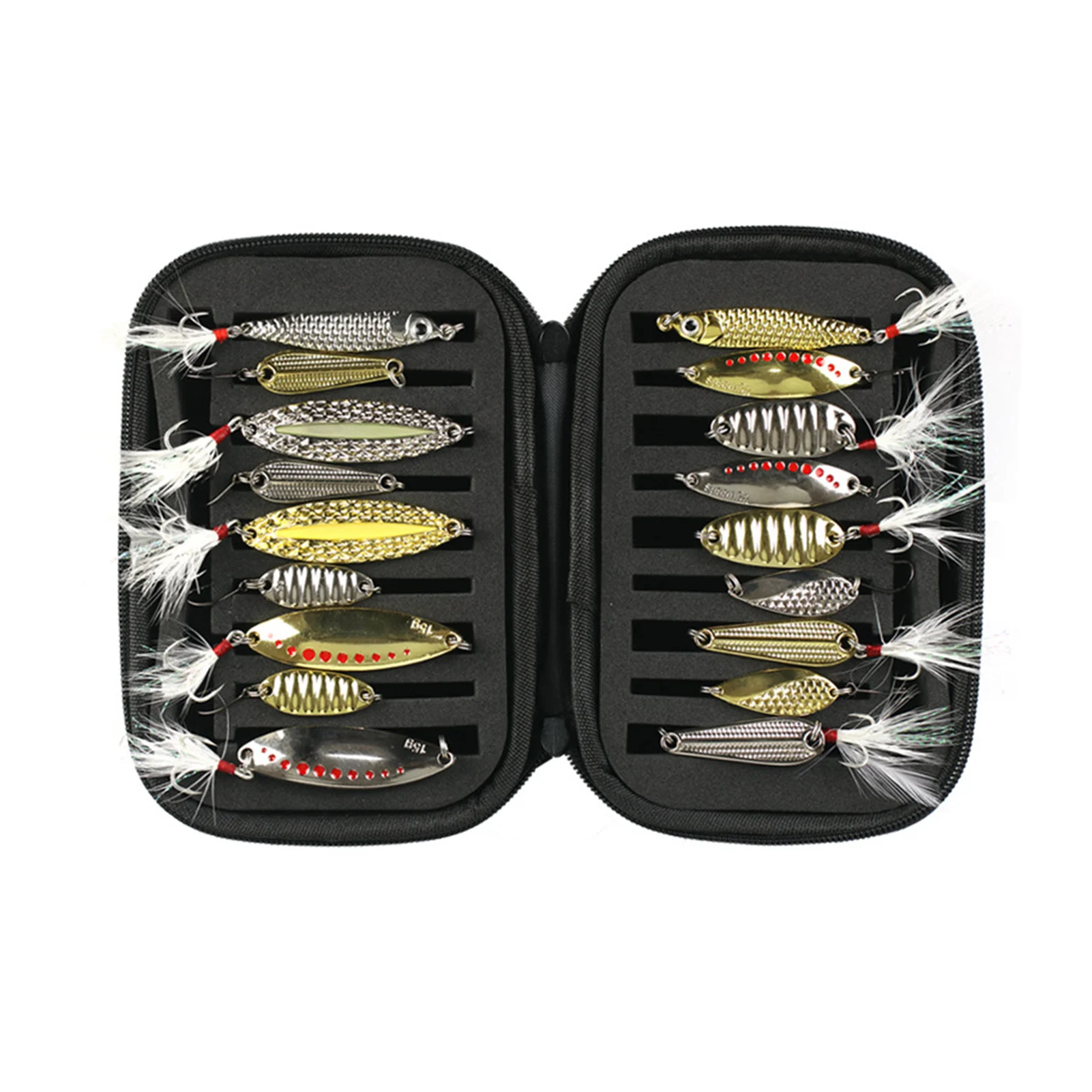 Ice Fishing Jigs Kit Small Textured Ice Fishing Jigs Ice Fishing Lures