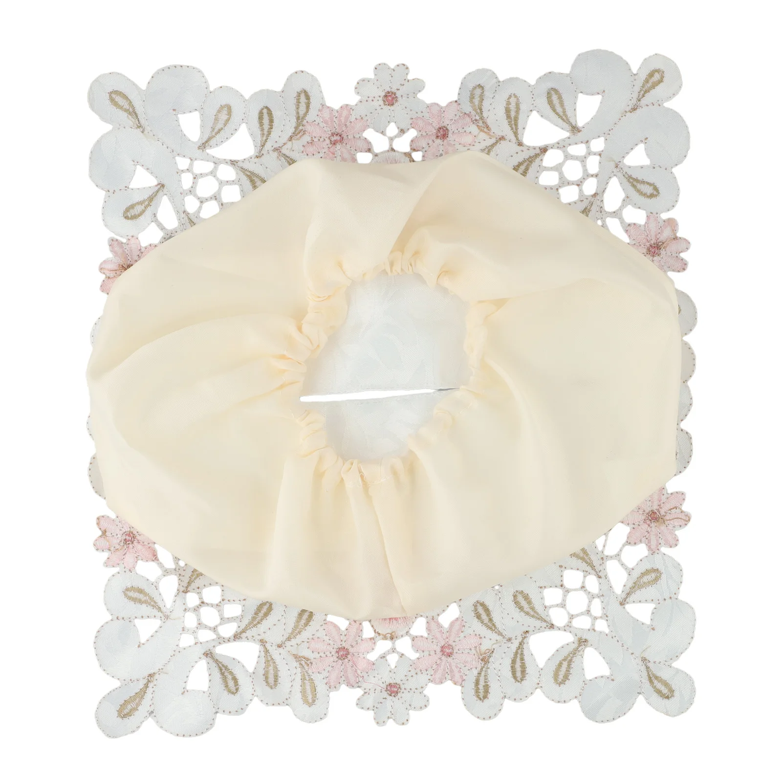 Exquisite Vintage Lace Fabric Tissue Box Cover European Style Embroidery Pastoral Style Embroidery Fabric Tissues Box Cover 4