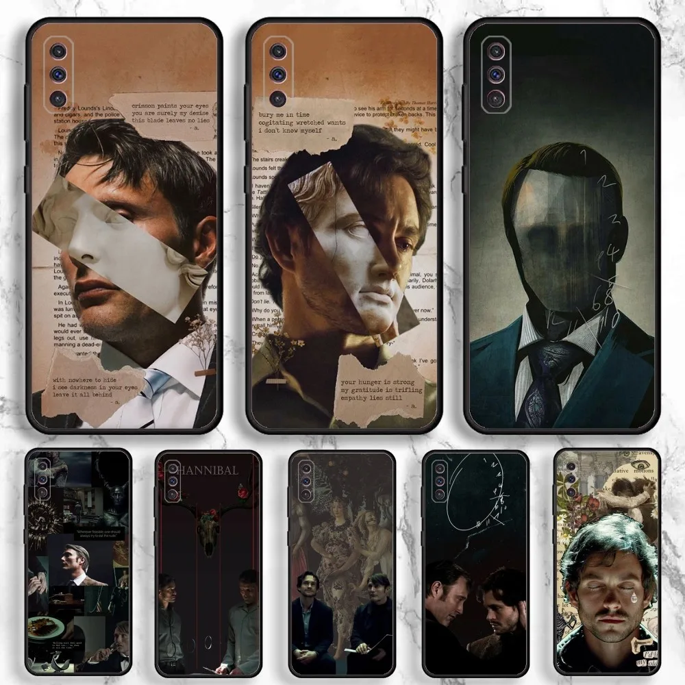 Чехол для телефона Hannibal Will Грэхем для Samsung Galaxy A13,A21s,A22,A31,A32,A52,A53,A71,A80,A91, мягкий черный чехол для телефона Чехол для телефона Hannibal Will Грэхем для Samsung Galaxy A13,A21s,A22,A31,A32,A52,A53,A71,A80,A91, мягкий черный чехол для телефона