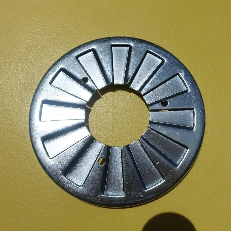 Flame Stabilizer For Burner Double Hole Air Swirler For Waste Oil Burner Oil Spray Stabilizing Disc Ring Of Fire Steady Plate
