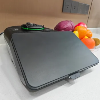 Proteggi schermo nero da 24,7 * 18,2 * 1 cm per copertura protettiva in silicone TM7 per piastra protettiva per display TM7 antigraffio nero