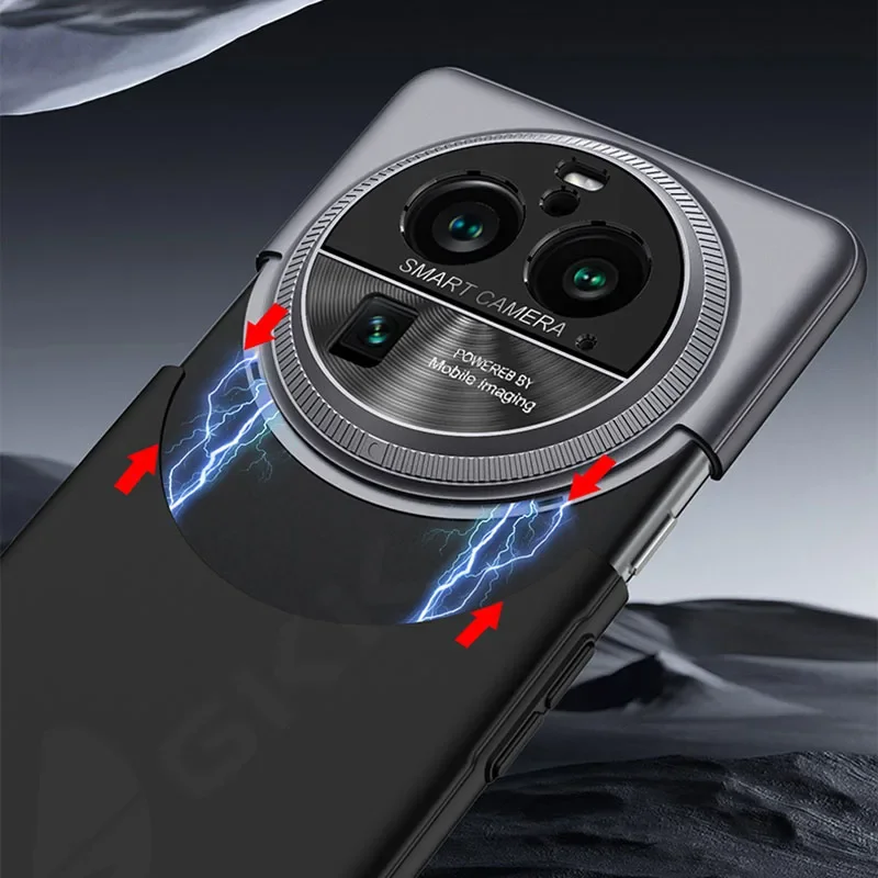 Shockproof Armor Plastic Hard Case For Oppo Find X6 Pro 5G Camera Protective 2 i